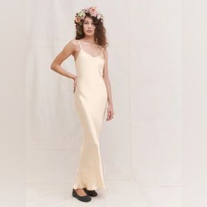 Reformation Parma Silk Dress